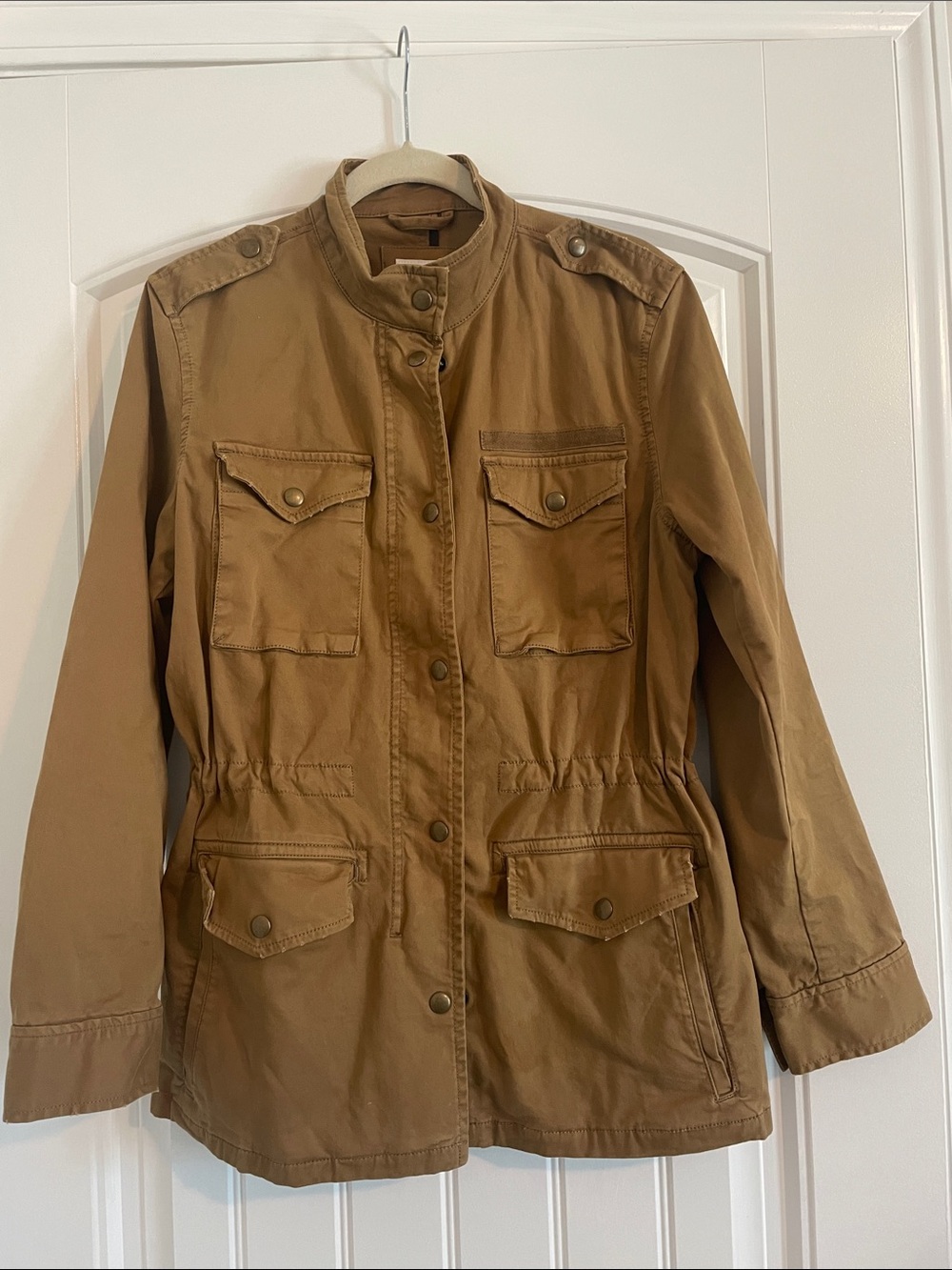 GAP Tan Utility Jacket with Front Pockets